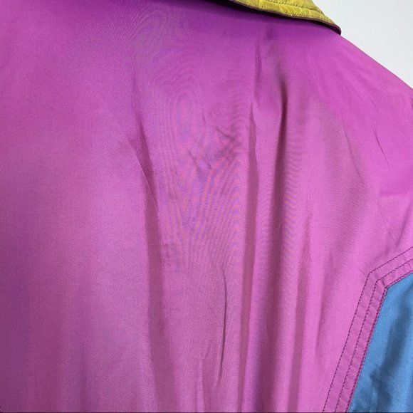 Ossi Ski Vintage Jacket Color Block Belted - Picture 8 of 13